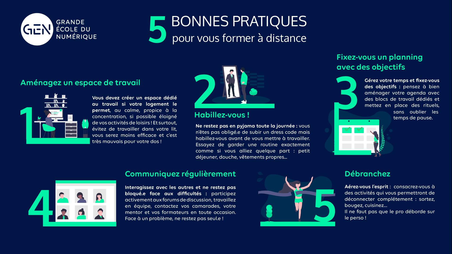 5 Bonnes pratiques